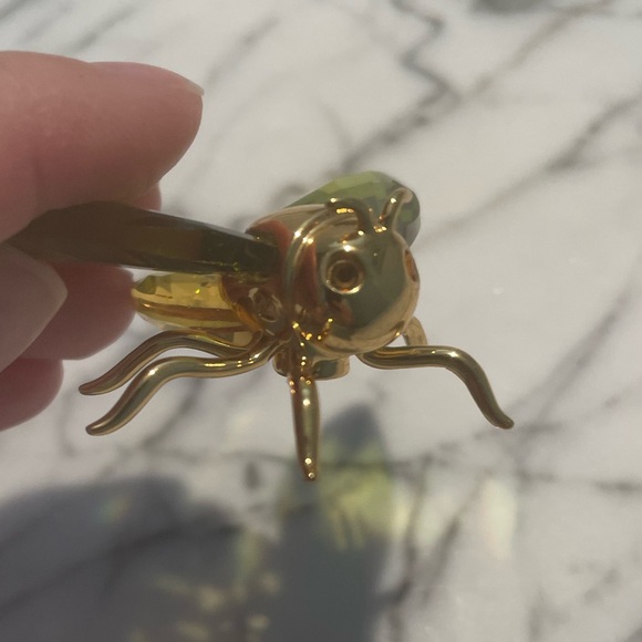 Swarovski Paradise Akima Olive/Topaz Medium Fly 250471 - Picture 2 of 5